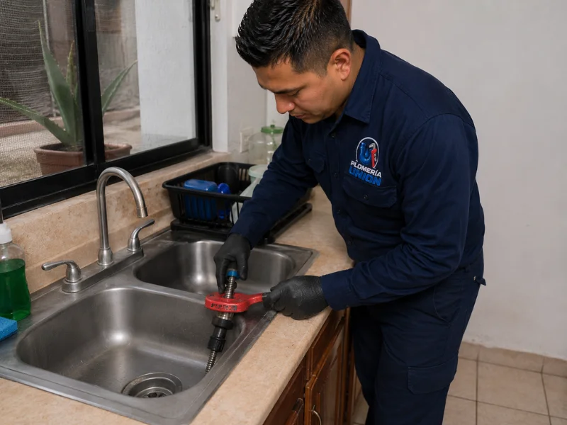 Plomería Unión destapacaños profesional CDMX